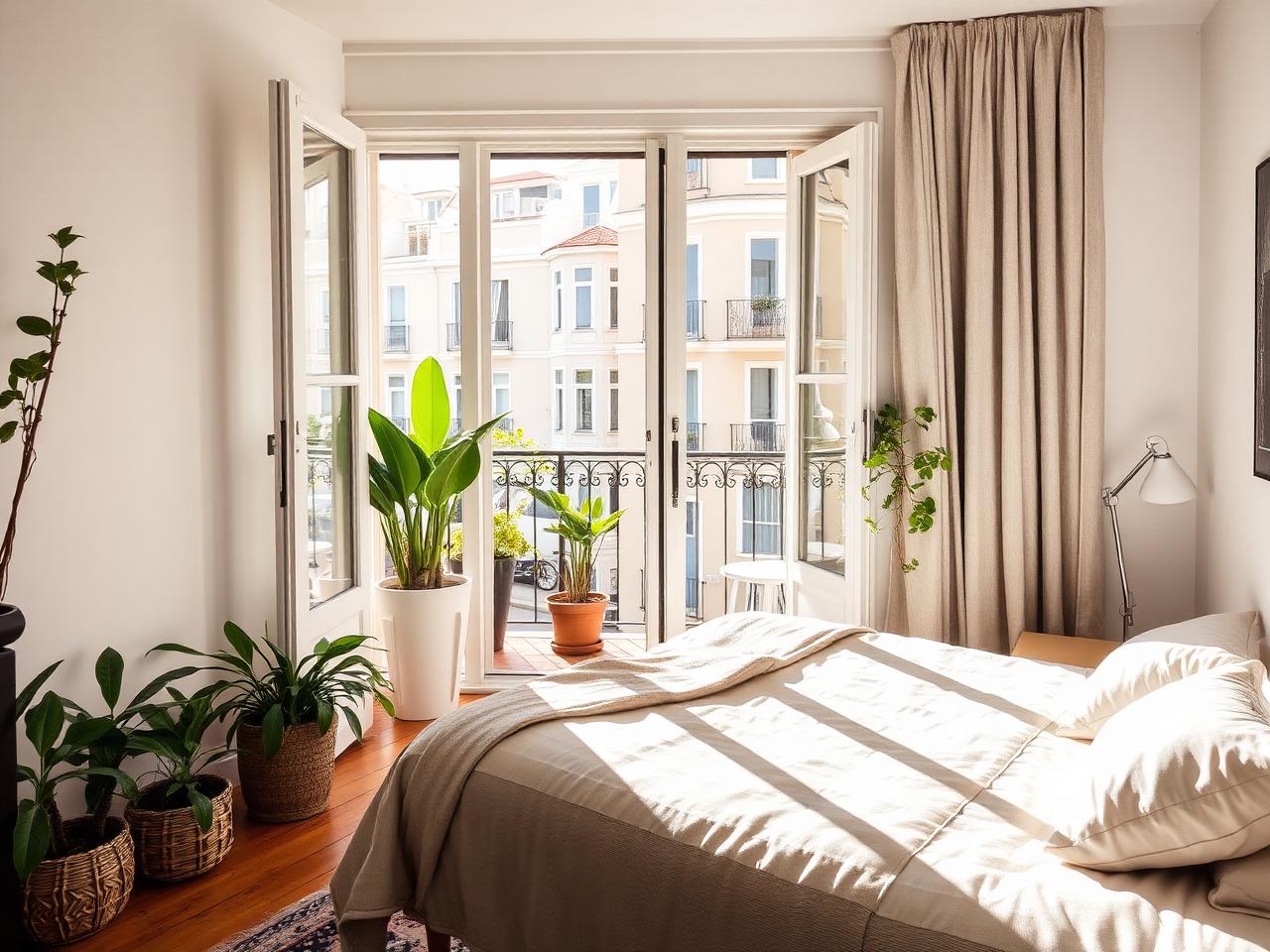 Apartamento con Balcón